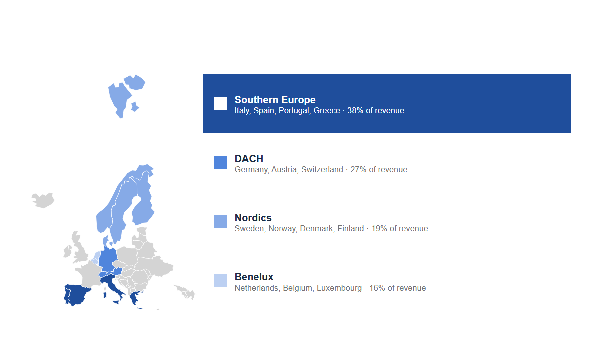 Maps: Europe · Highlight · Accent
