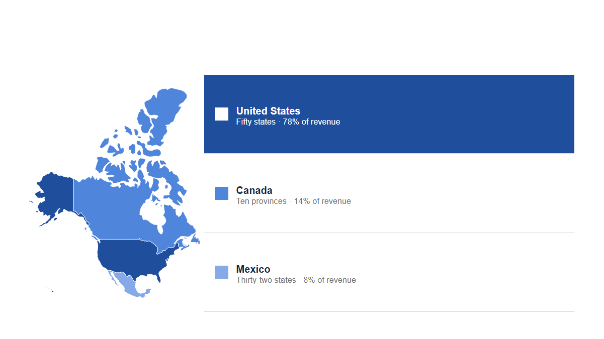 Maps: NorthAmerica · Highlight · Accent